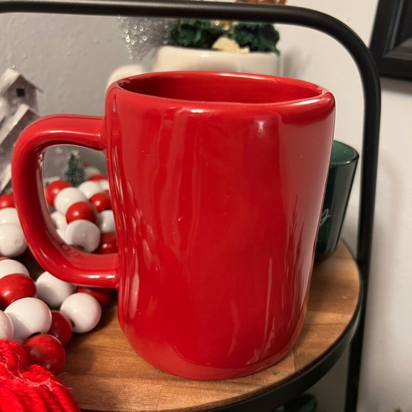 Rae Dunn Deck the Halls Red Mug New - Picture 2 of 5